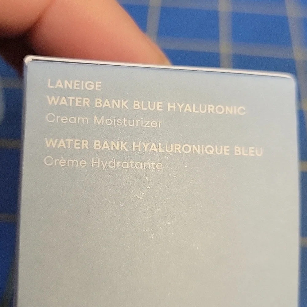 LANEIGE Water Bank Blue Hyaluruonic Cream Moisturizer 10ml New In Box